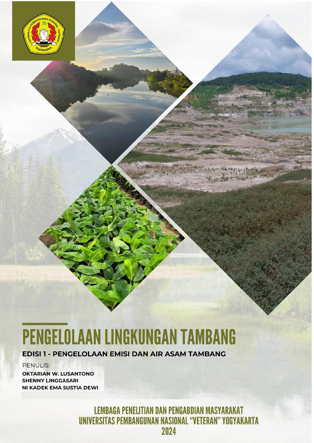 Cover Buku PENGELOLAAN LINGKUNGAN TAMBANG